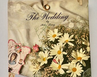 The Wedding Peter Lacey 1969 vintage coffee table book bridal shower engagement gift art photography history etiquette matrimony