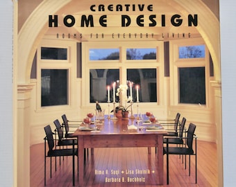 Creative Home Design Rooms for Everyday Living Aima A. Suqi 1999 vintage interior decorating book
