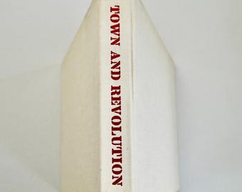 Vintage Soviet Architecture Book: Town and Revolution, 1970