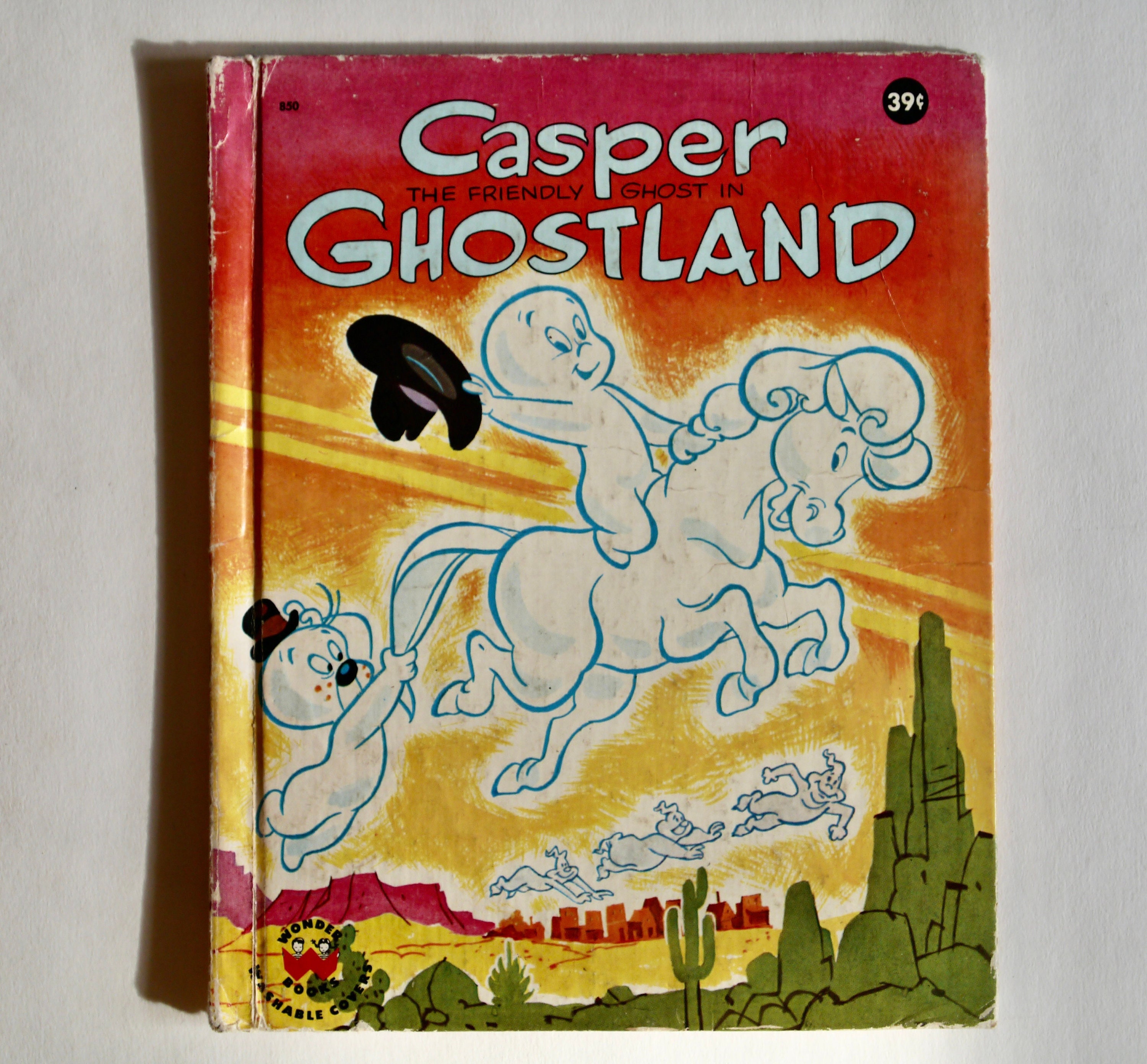 Casper The Friendly Ghost In Ghostland Vintage Childrens Book 1965 (O) AS IS