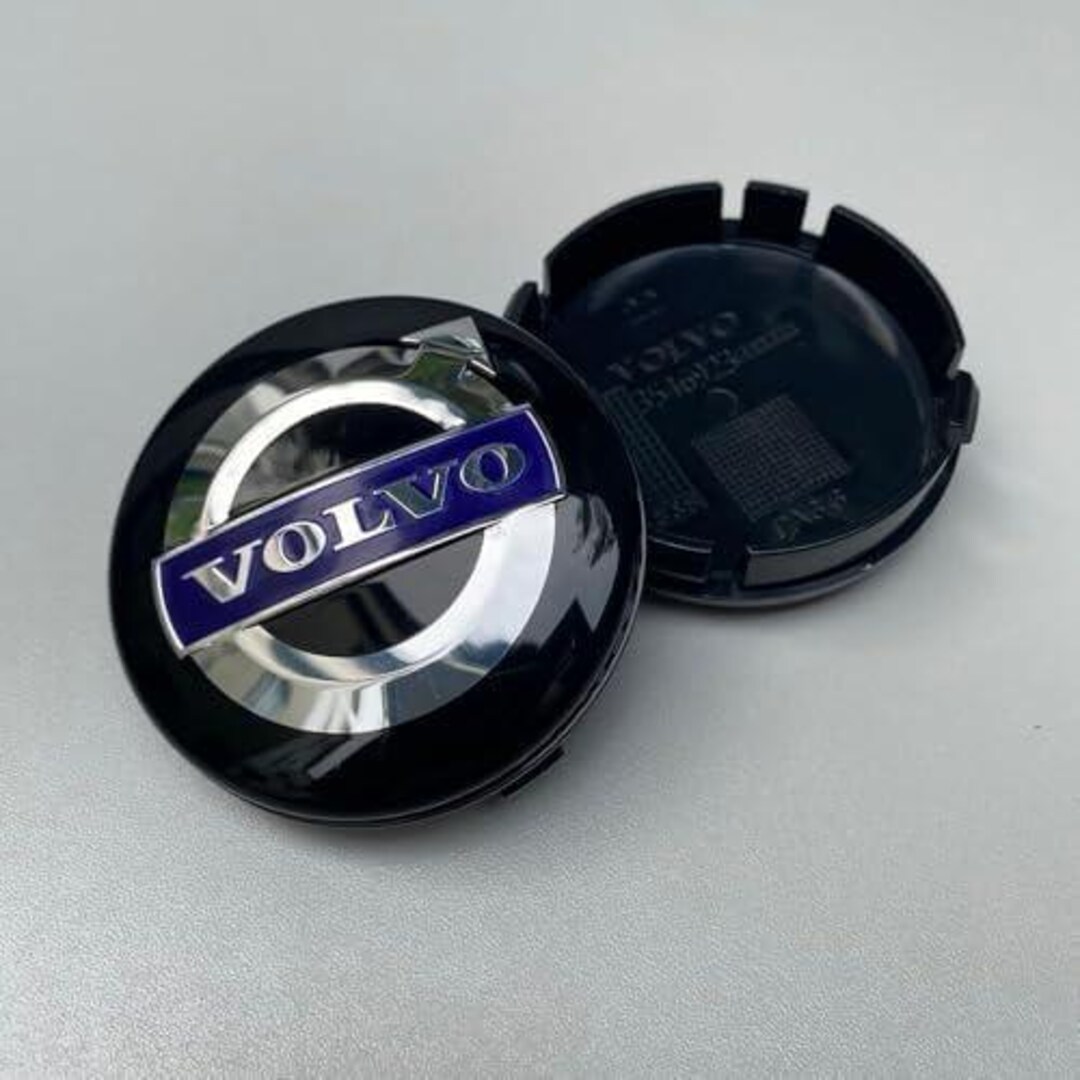 Volvo Wheel Center Caps 64mm – Replacement Hub Caps for S60 XC90 XC60 ...
