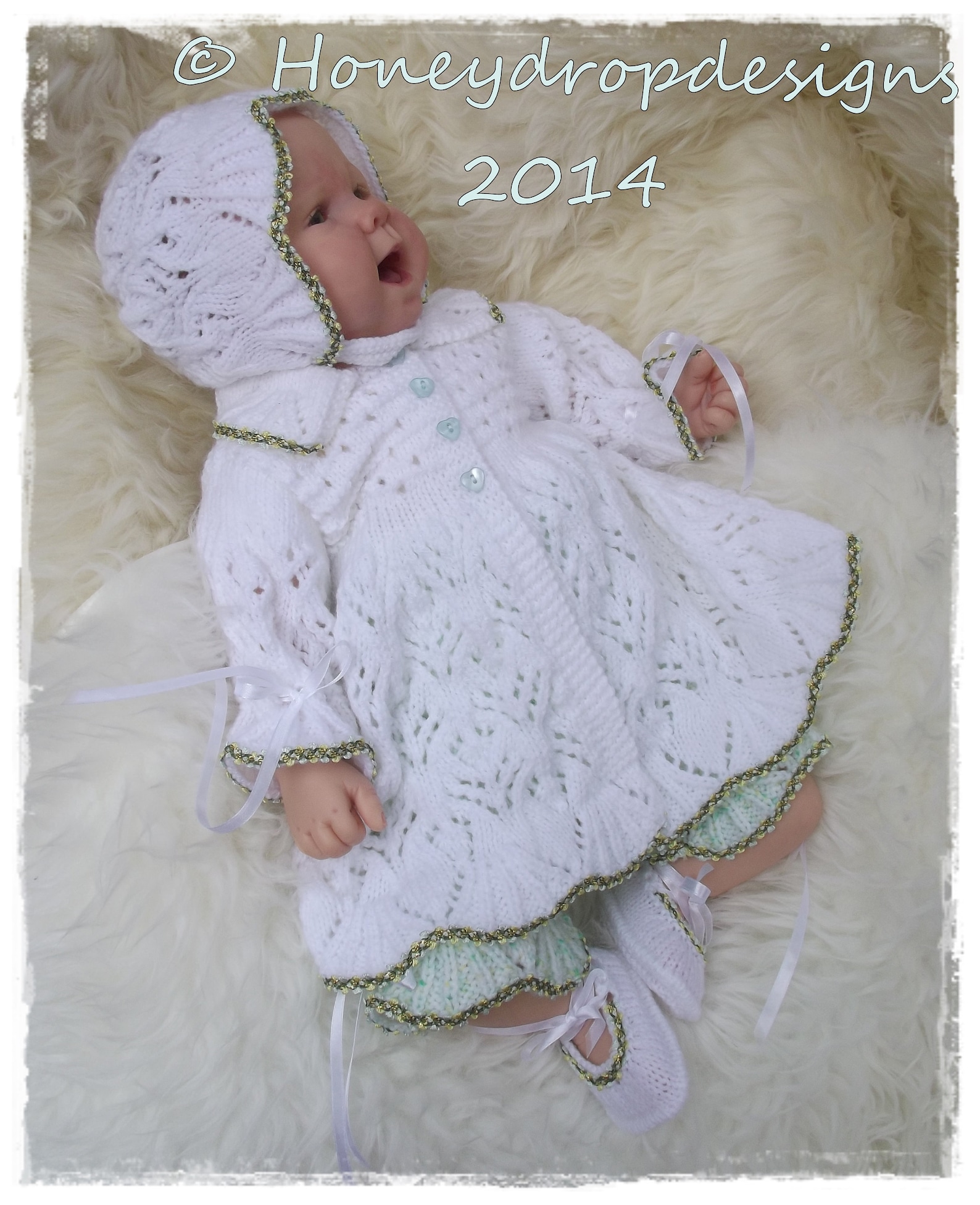 Daisy Reborn Baby Knitting Pattern - Etsy Australia