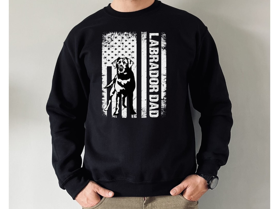 Black Lab Sweatshirt. Black Labrador Retriever Lover Crewneck - Etsy