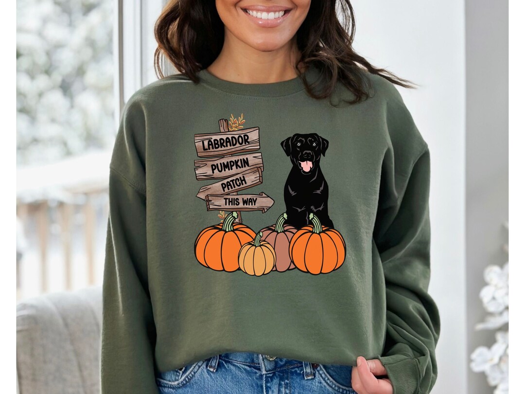 Thanksgiving Black Lab Dog Mom Sweatshirt. Fall Fashion Black - Etsy