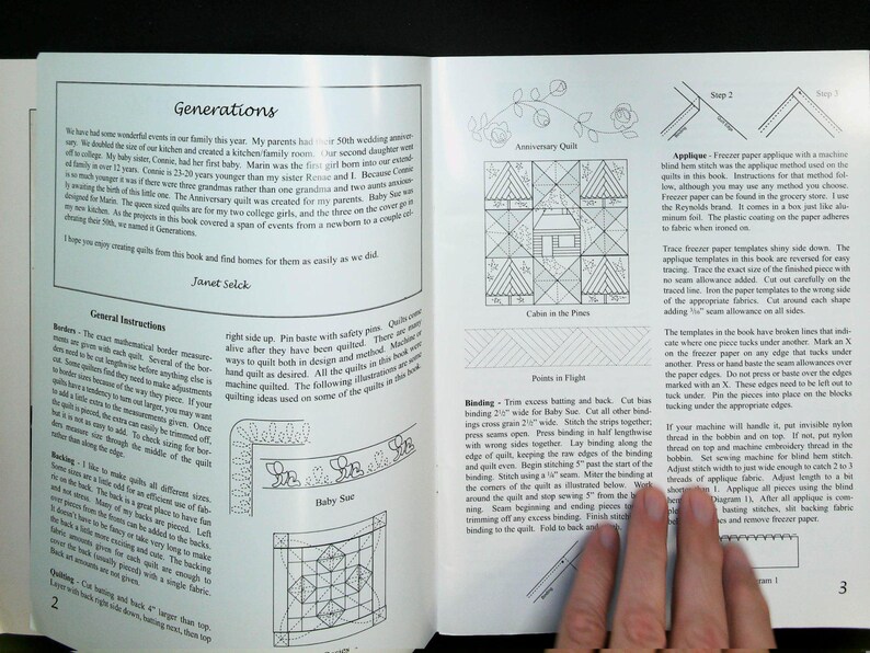 Generations Quilting Patterns Janet Selck Scraps of Time 2001 PB ...