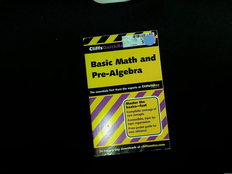 CliffsQuickReview Basic Math and Pre-Algebra image 1