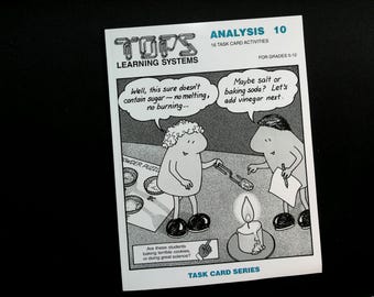TOPS Learning Systems Analysis 10 and Cohesion Adhesion 13 - Ron Marson - Science Lab Set