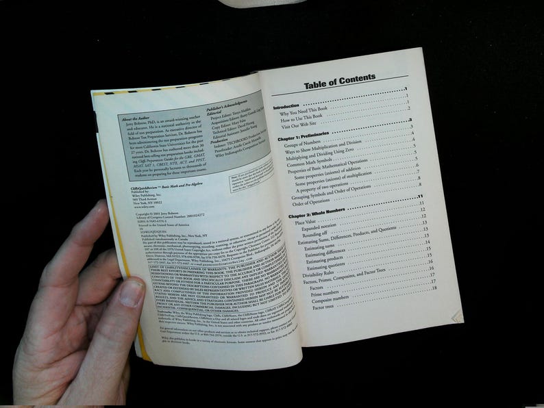 CliffsQuickReview Basic Math and Pre-Algebra image 9