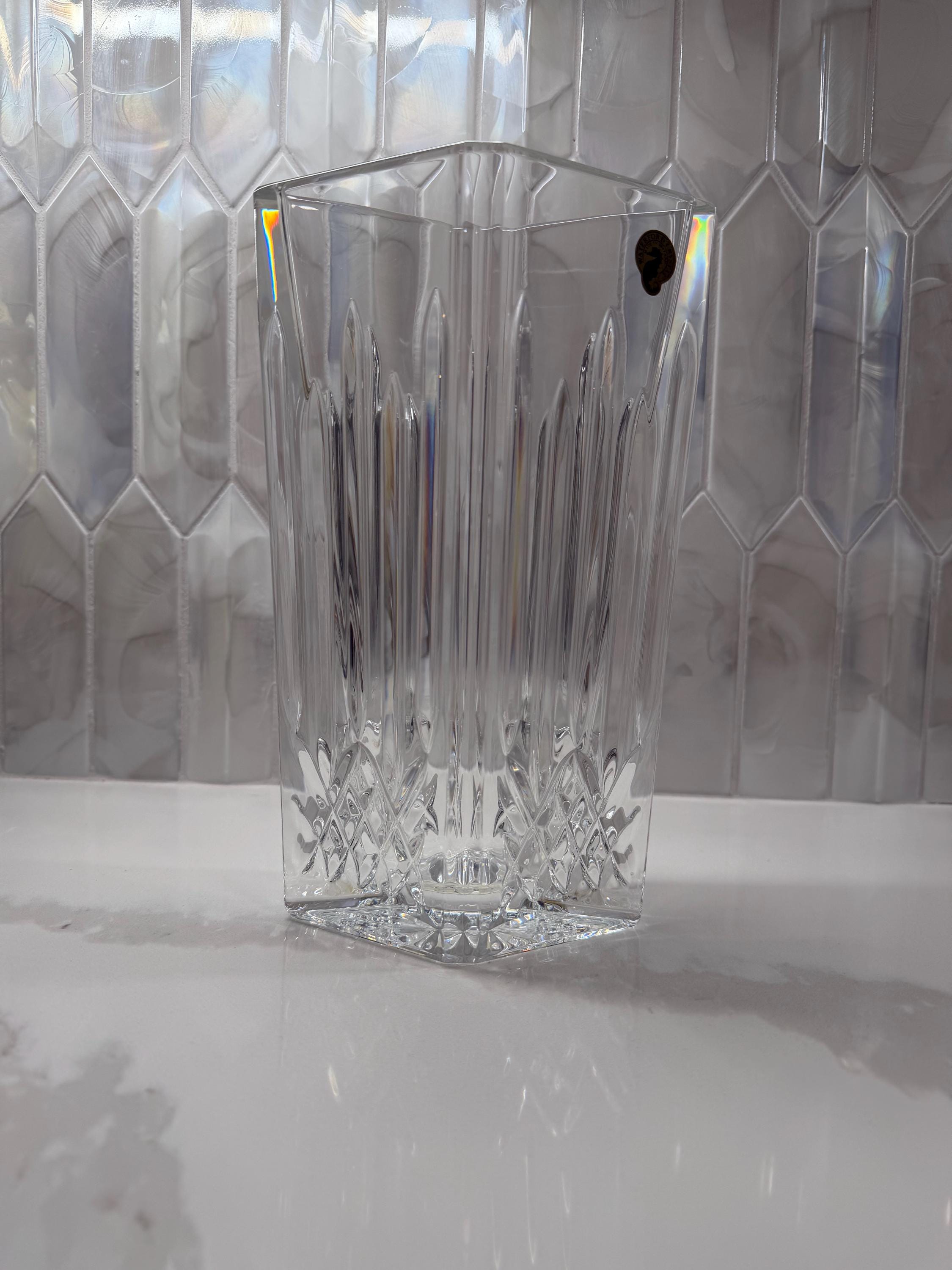 Large waterford crystal vase - Etsy 日本