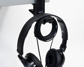 3D Printed Headphone Stand | Minimalist Desk Organizer, Gaming Headset Holder