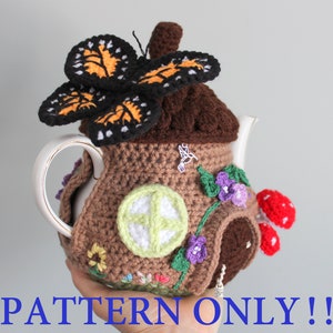 Fairy Acorn Tea Cozy Crochet Pattern