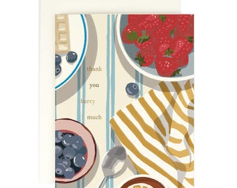 Berry Much Brunch - Greeting Card