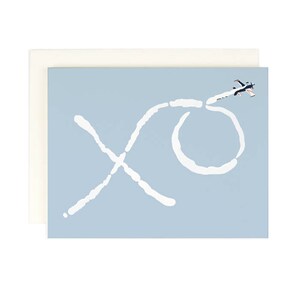 XO Skywriter - Cartão de felicitações