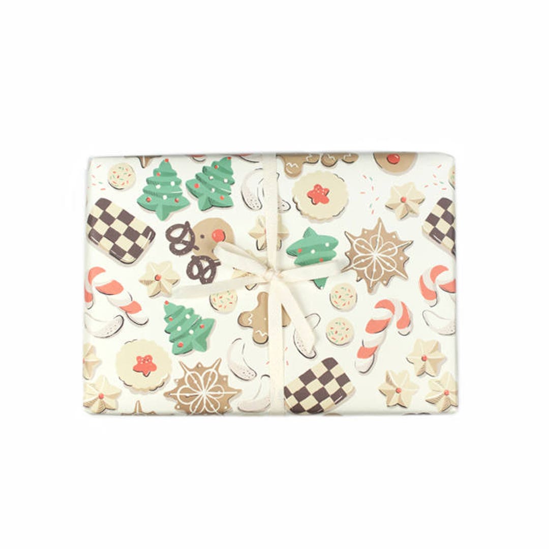 Christmas Cookie Gift Wrap Etsy