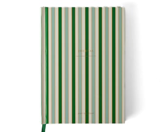 Everyday Striped Hard Cover Journal