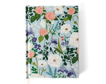 Blue Primavera Hard Cover Journal