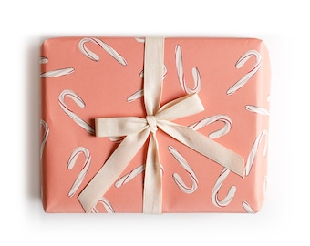 Candy Cane Gift Wrap