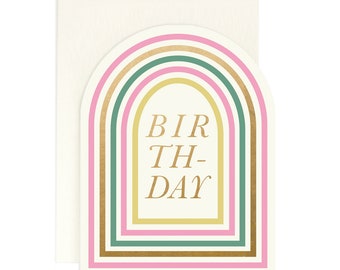 Arched - Birthday - Birthday Card