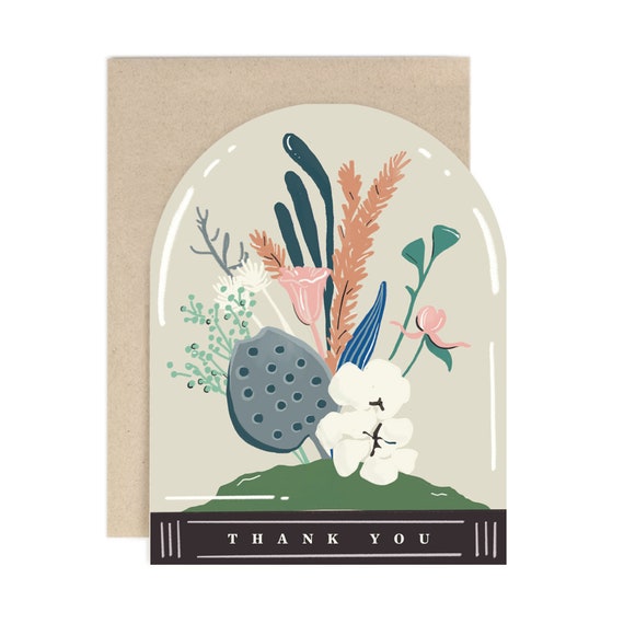 Thank You Terrarium Card Thank You Terrarium Card