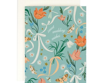 Sweet Wedding Wishes - Wedding Bridal Shower Card