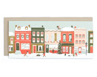 City Sidewalks - No. 10 Birthday Greeting Card