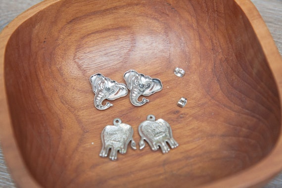 Vintage Avon Earrings, Elephant Earrings, Vintage… - image 4