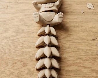 Fidget Fox 20 cm beige