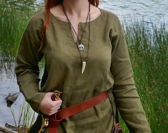 Buy Women's Medieval Tunic Dress, Long Sleeve /P/ LB Online in India 