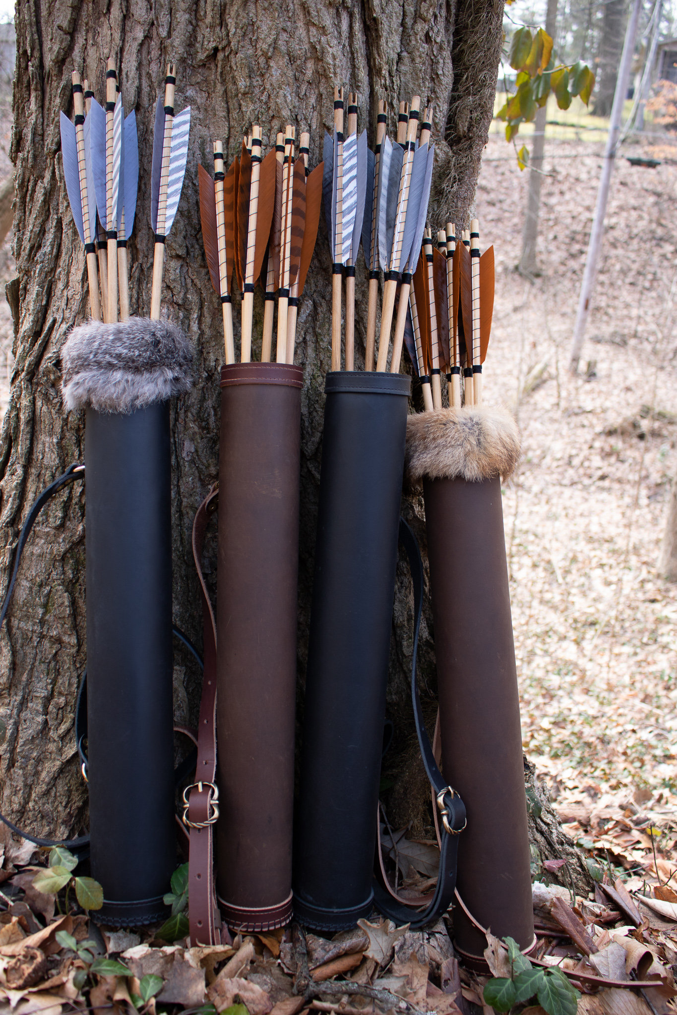 back archery quiver