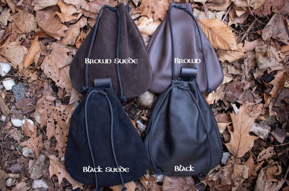 medieval drawstring pouch pattern