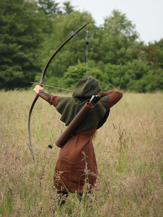 Carquois de tir à l'arc, carquois de flèche arrière traditionnel cuir,  médiéval CLASSIC AB -  Canada