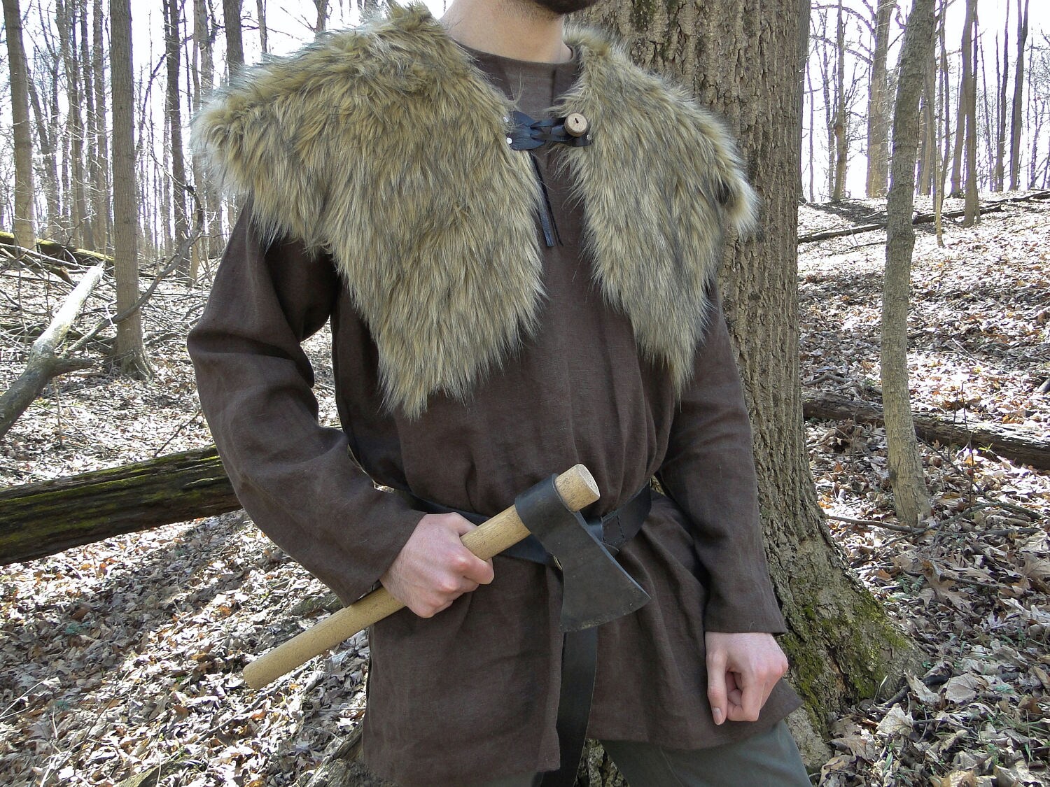 medieval fur cape medieval fur cape