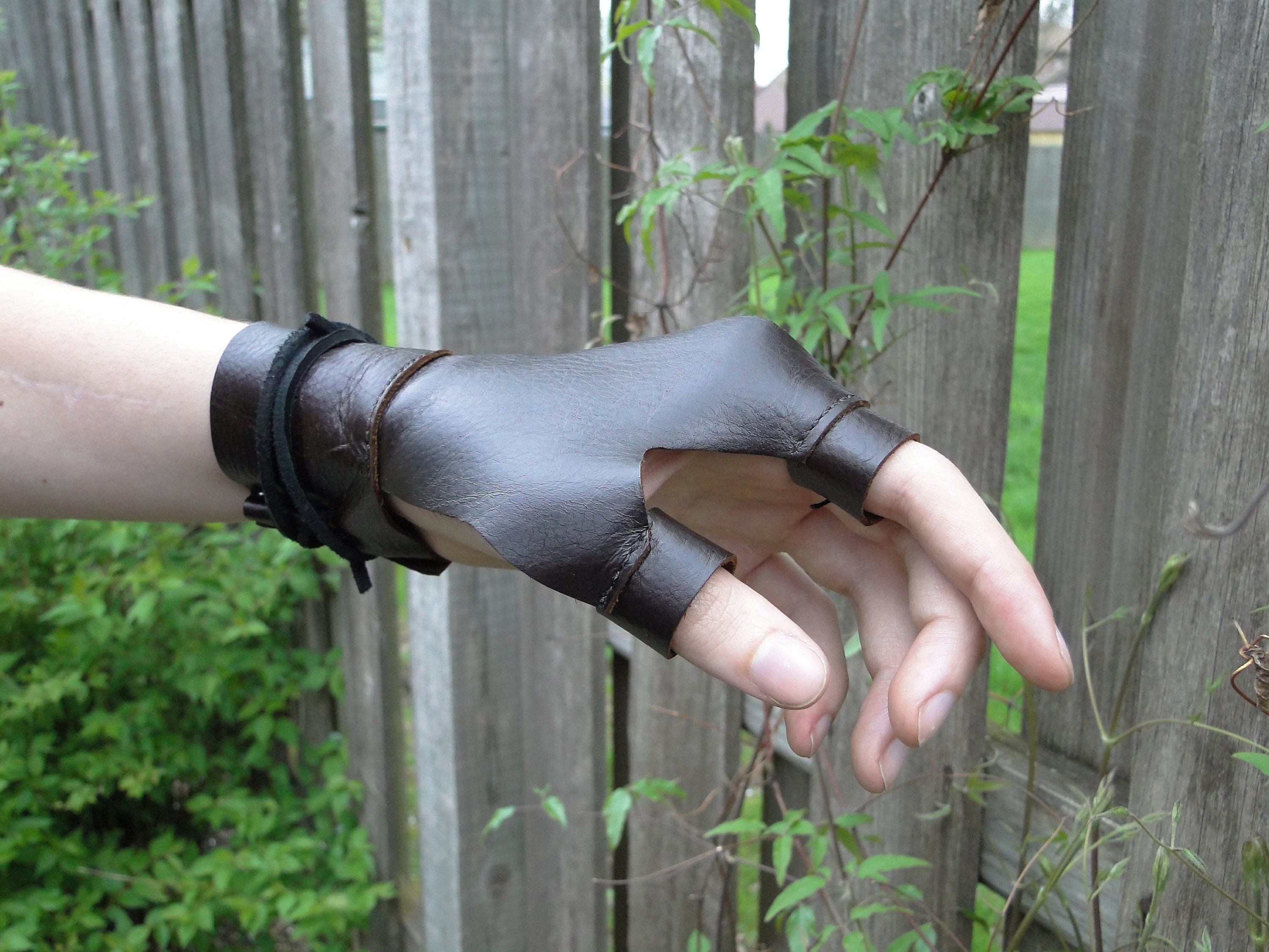 Archery Bow Glove, Shooting Off Hand Glove Renaissance Medieval