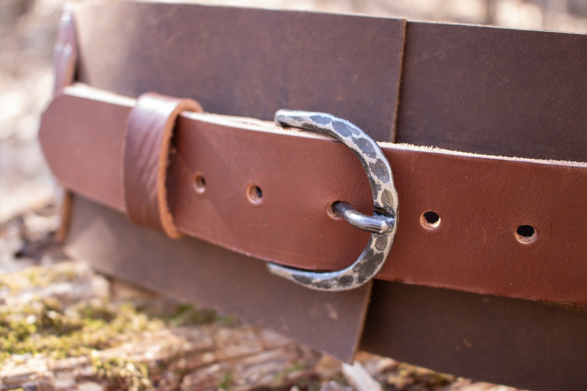 Warrior Wide Kidney Belt Leather, Medieval LARP /P/ (AB)