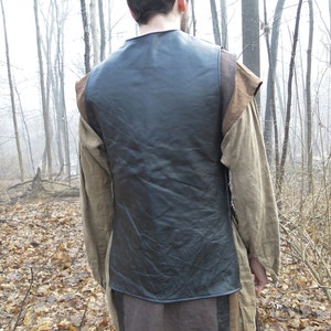Custom Medieval Leather Tunic / Shirt, Ranger Style Men's Choose Your ...