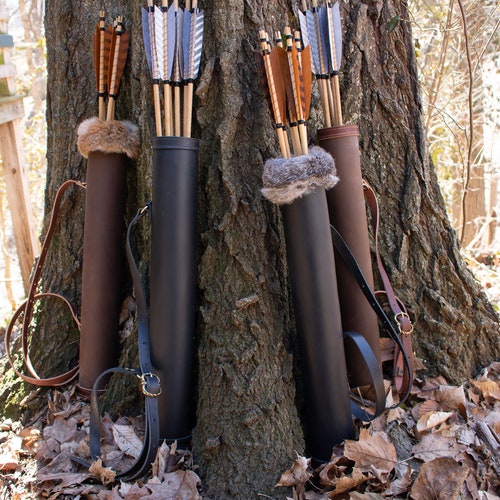Medieval Archery Quiver Back Arrow Quiver CLASSIC AB Etsy Canada