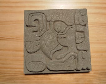 Decorazione con glifi Maya