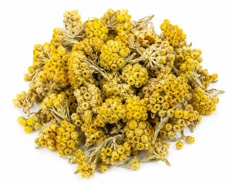 Eeuwige bloem | helichrysumarenarium | eeuwige thee | Kruidenthee | Gedroogde kruiden | Biologische kruiden | Kruiden | Thee