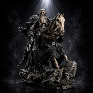 Skull Knight Berserk 3D STL File, Figurine for 3D Printing
