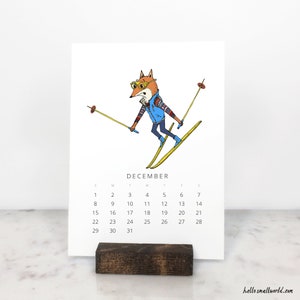 2024 Calendar Desk Calendar 2024 Wall Calendar Jaunty Animals image 9