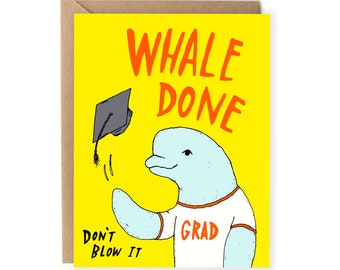 Funny Graduation Card, For Him, Boyfriend, Husband, Pun, Cute, Graduate Card, For Her, Hilarious Graduation Card, For Friend, For Son, Grad
