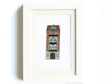 New York Architecture Print No. 12 - NYC Architecture, Upper East Side Art, New York City Home