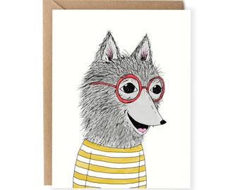Animal Note Cards - Etsy