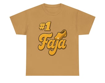 Faja (Father) Love Gold MemberTee T-Shirt #1 Faja, Funny Father's Day Heavier Cotton Version