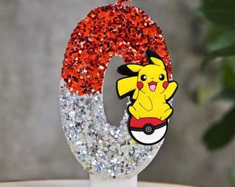 Vela de cumpleaños de Pokémon con diseño de Pikachu - Ideas para regalos temáticos