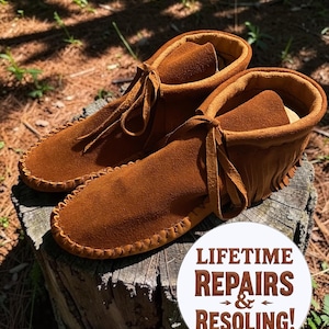 Handmade Leather Moccasins | Soft Sole Barefoot House Shoes | Comfortable Minimalist Footwear