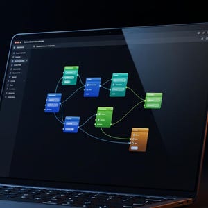 May include: A white ceramic mug with a black handle and the text "But First, Coffee" in a bold, black font. The mug is set against a blurred background, suggesting a cozy setting.