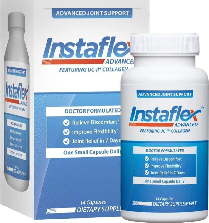 1 PACK Instaflex Advanced Joint Support Supplement - Turmeric, Resveratrol, Boswellia Serrata Extract, BioPerine, UC-II Collagen- 30 Count bild 5