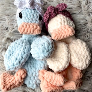 Handmade Cuddle Duck Lovey: Made to Order