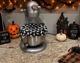 Reusable Reversible Ghost Bowl Cover for Halloween Baking Decor